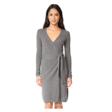 PK18A83HX 100% Cashmere Wrap Dress